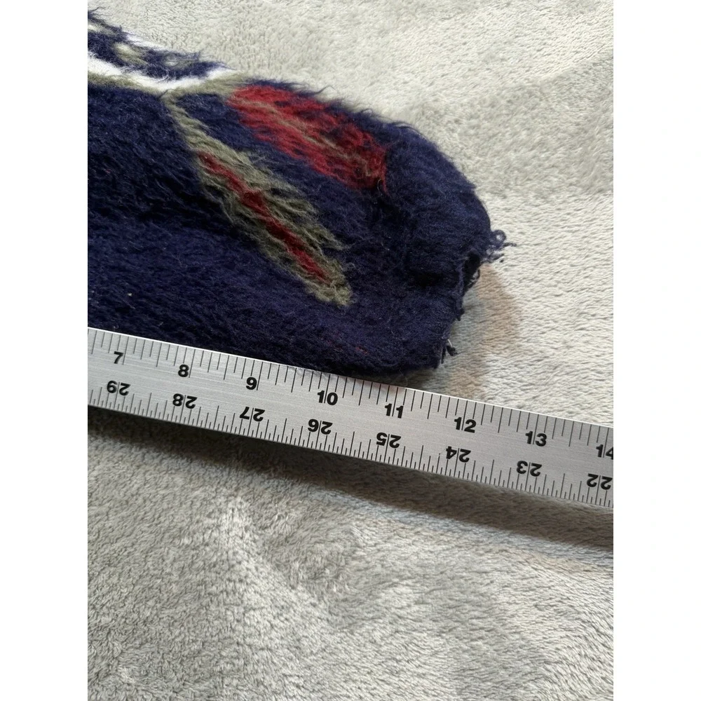 Vintage Tejidos Aly Marka 100% Wool Hooded Jacket Kids Size 4 Southwestern